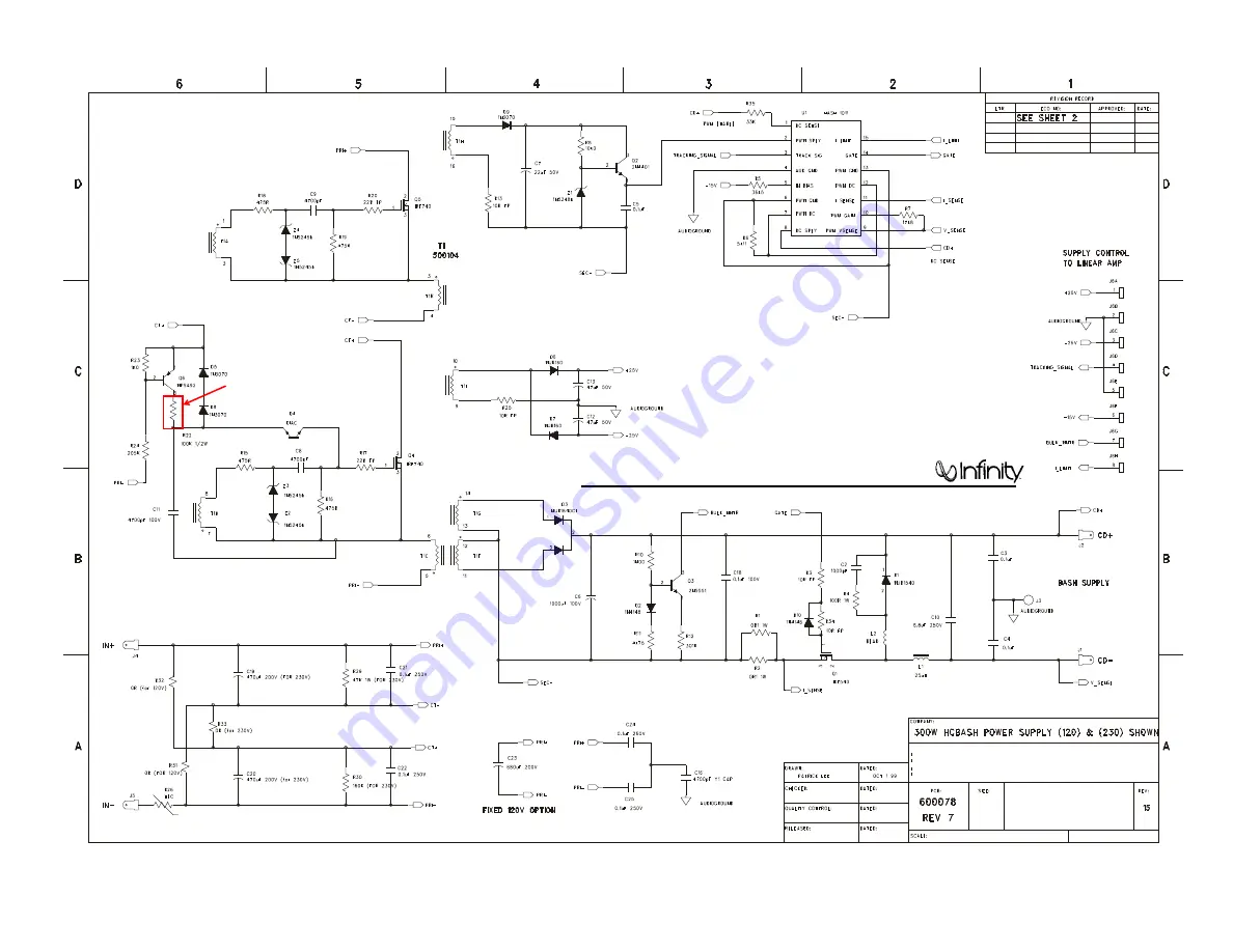 Infinity INTERMEZZO 2.6 Service Manual Download Page 41