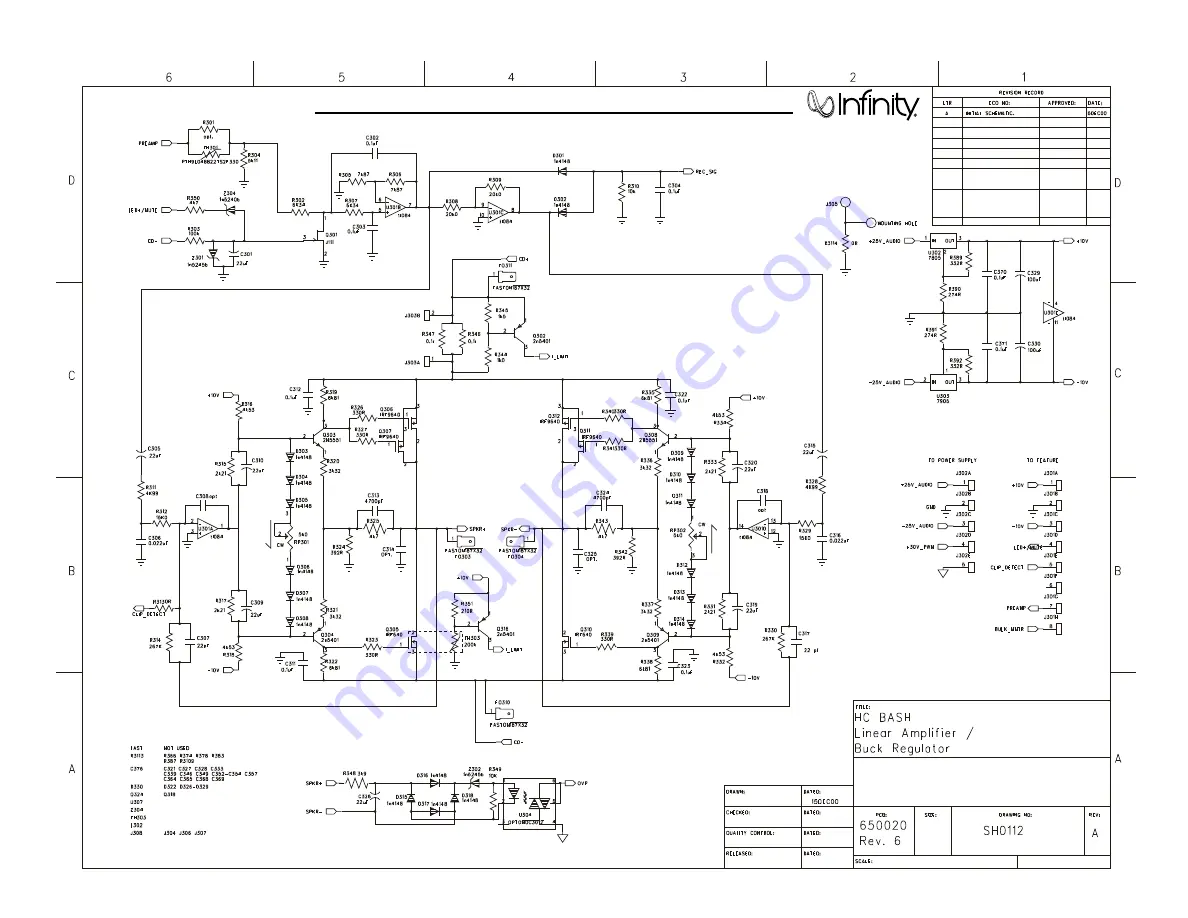 Infinity Intermezzo 4.1t Service Manual Download Page 41