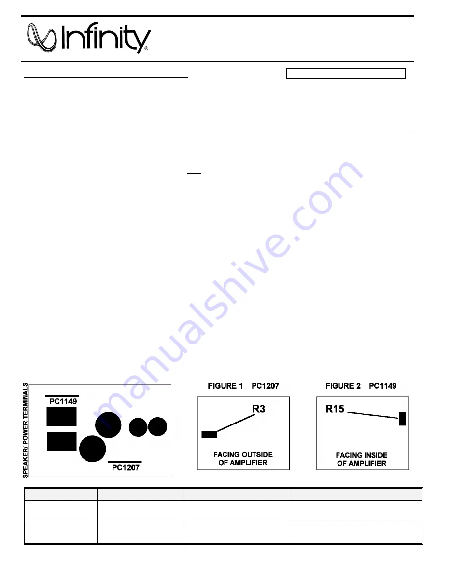 Infinity Kappa 255A Service Manual Download Page 11