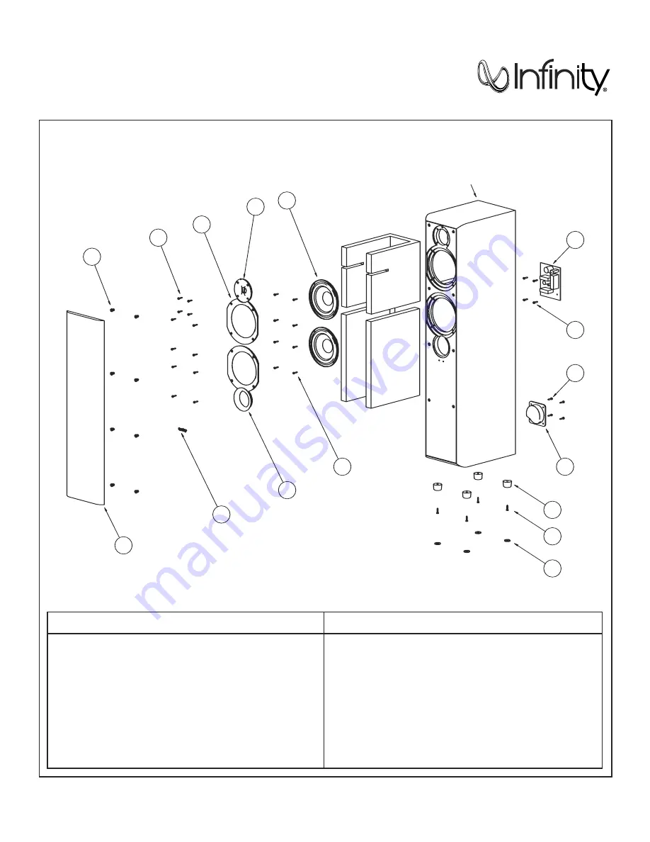 Infinity Primus 250 Technical Manual Download Page 2