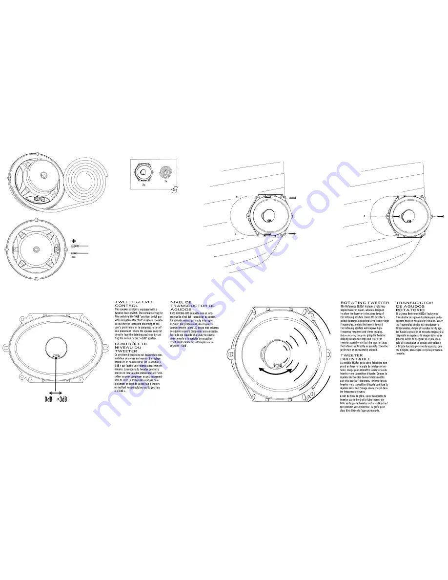 Infinity Reference 6832cf Manual Download Page 2