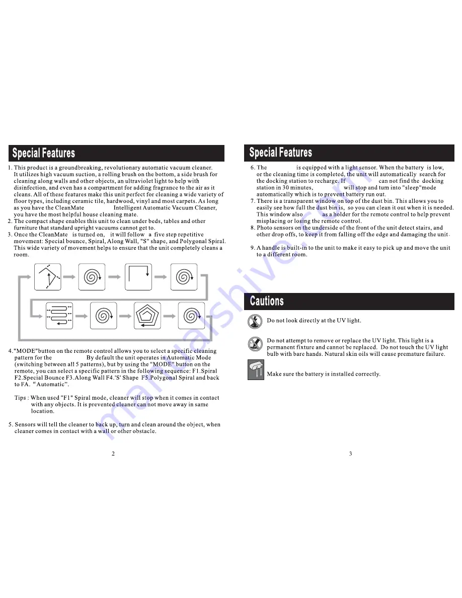 iNFinuvo QQ2 Plus Series User Manual Download Page 3