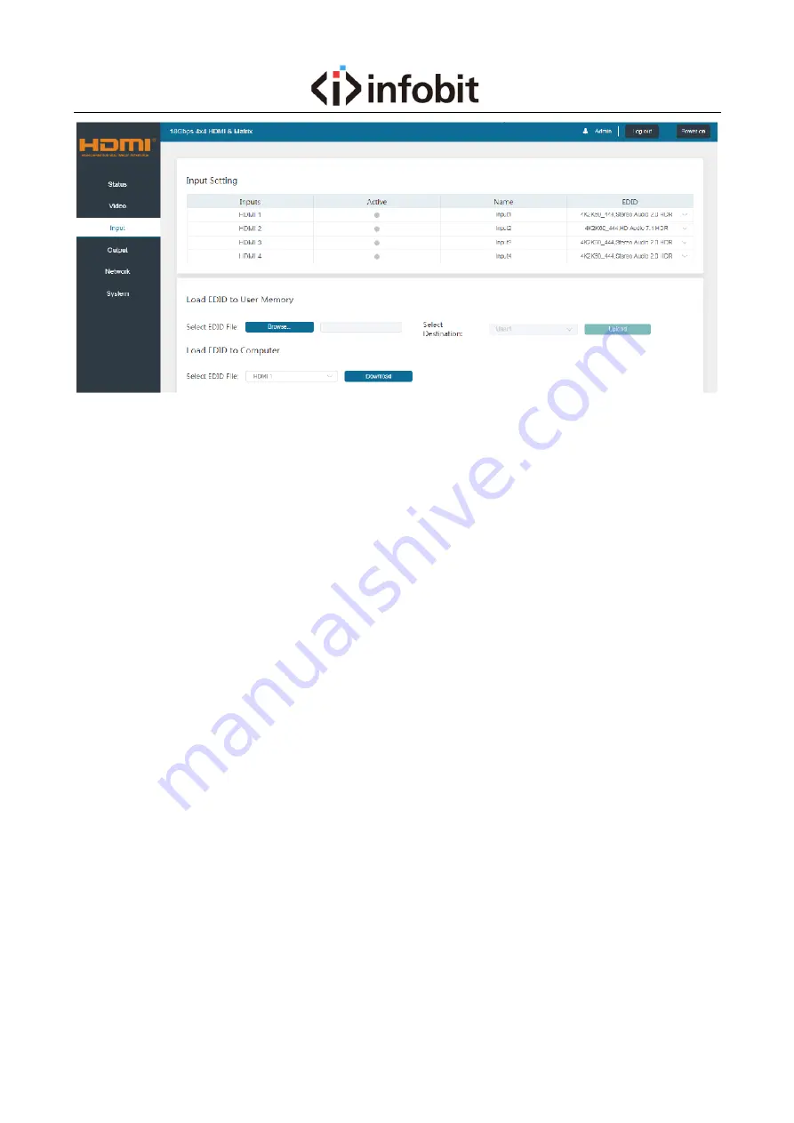 infobit iMatrix H44A User Manual Download Page 14