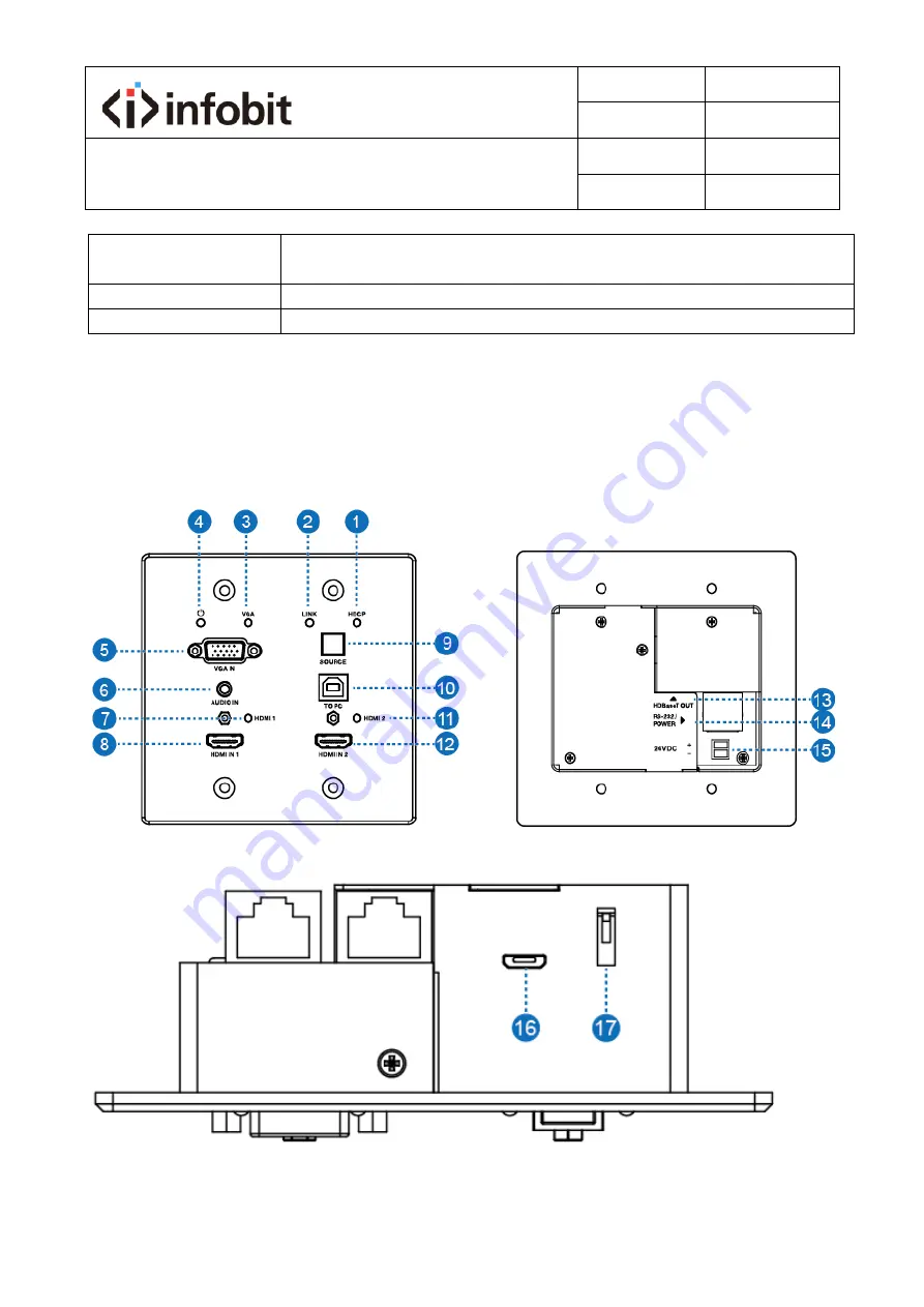 infobit WP200-Kit User Manual Download Page 7