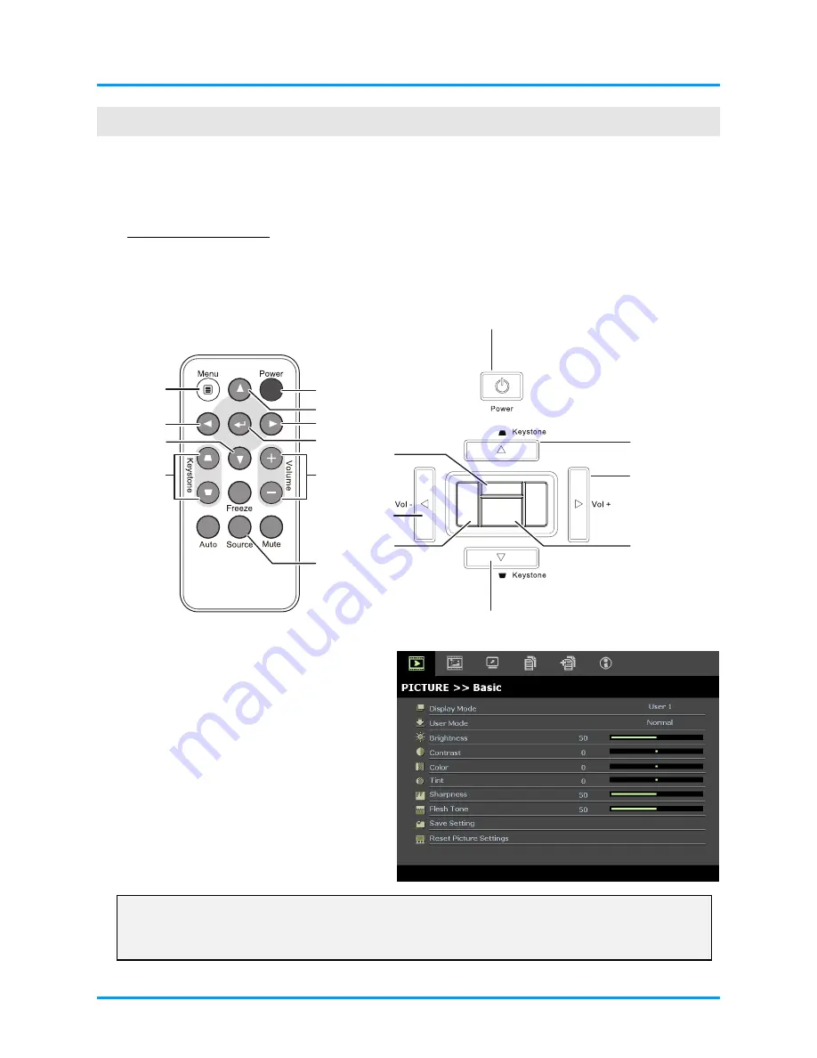 InFocus H8600 Скачать руководство пользователя страница 22