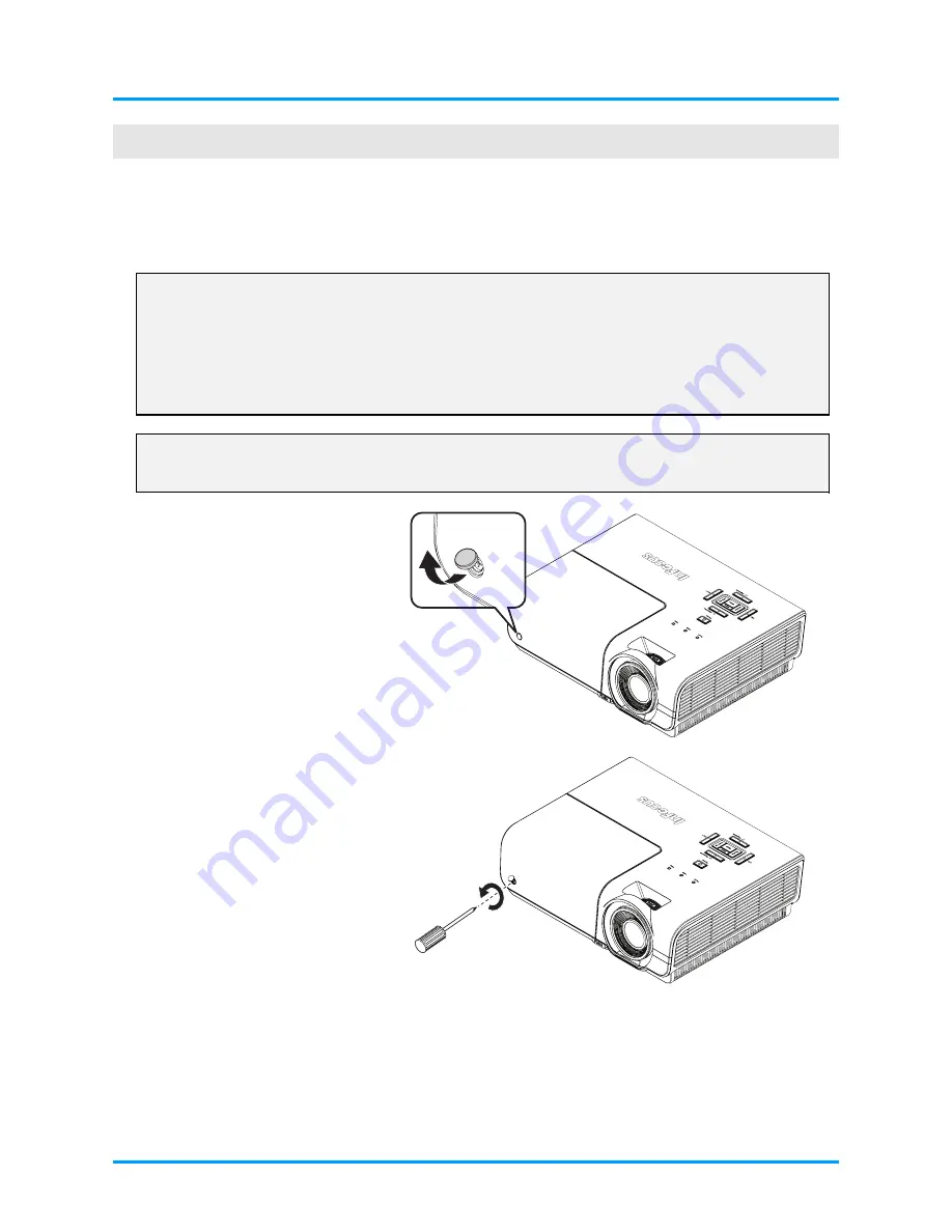 InFocus H8600 Скачать руководство пользователя страница 36