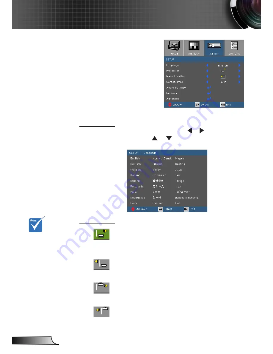 InFocus IN13x Series Скачать руководство пользователя страница 42