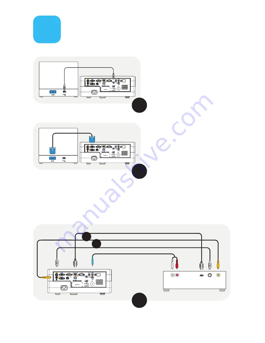 InFocus IN3100 Series Скачать руководство пользователя страница 3