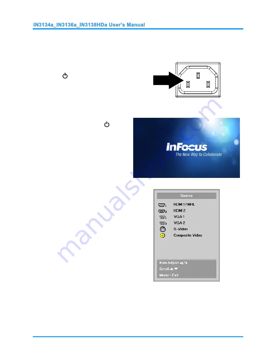 InFocus IN3134a Скачать руководство пользователя страница 17