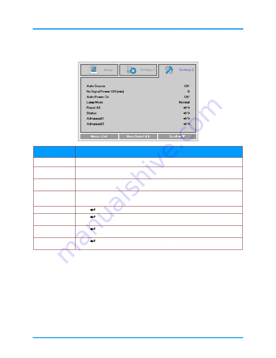 InFocus in3138hd User Manual Download Page 35