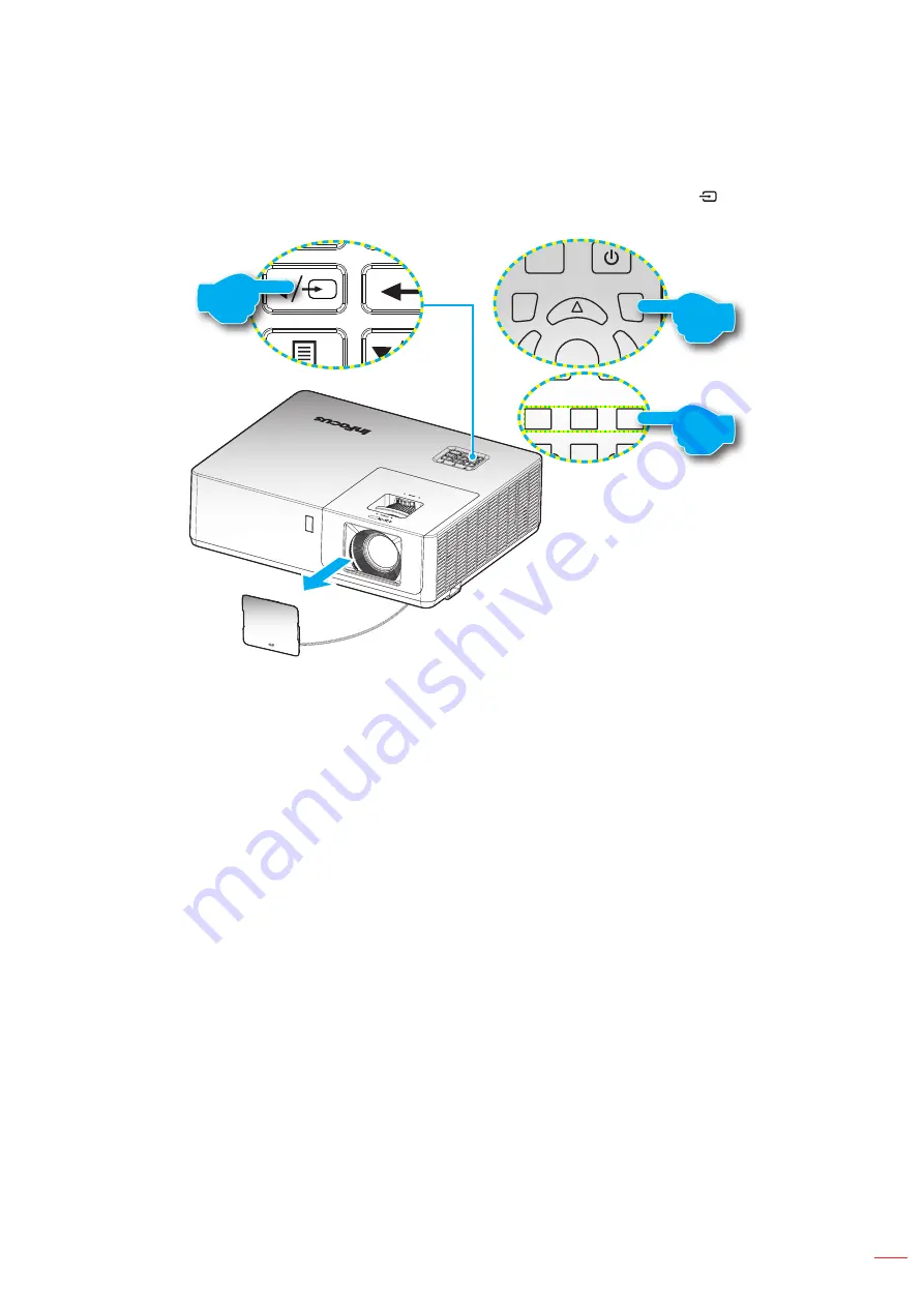 InFocus INL3148HD Скачать руководство пользователя страница 21