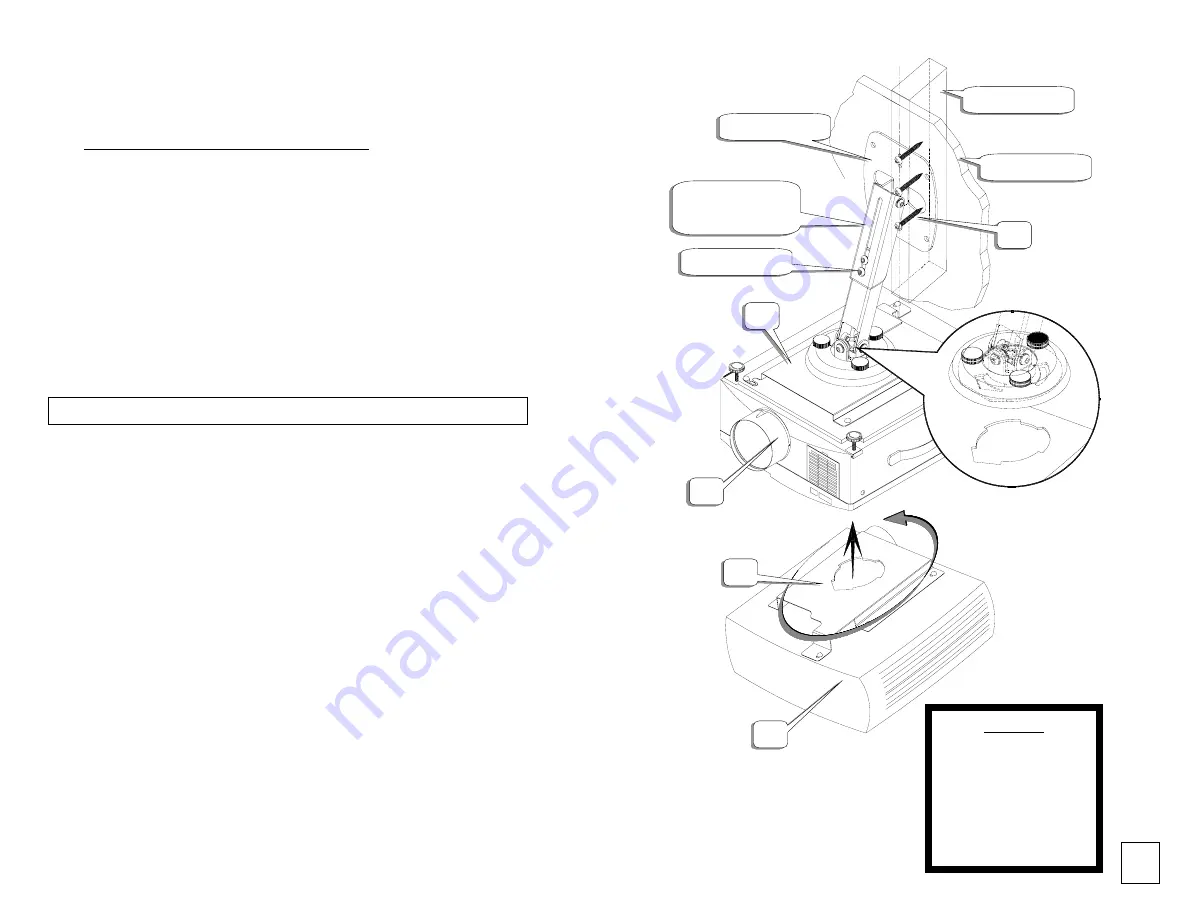 InFocus SP-CEIL-008 Скачать руководство пользователя страница 5