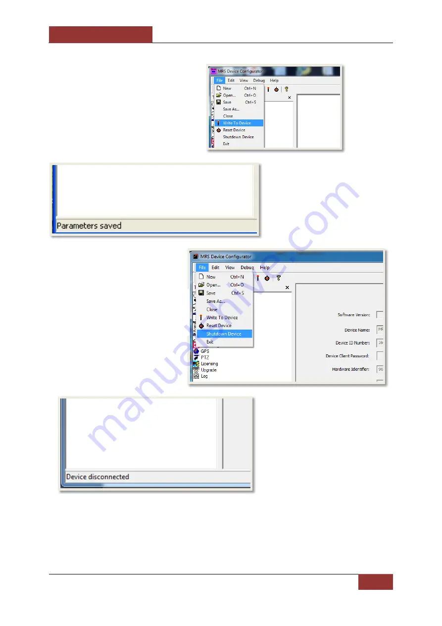 INFODRAW PMRS-100 User Manual Download Page 191