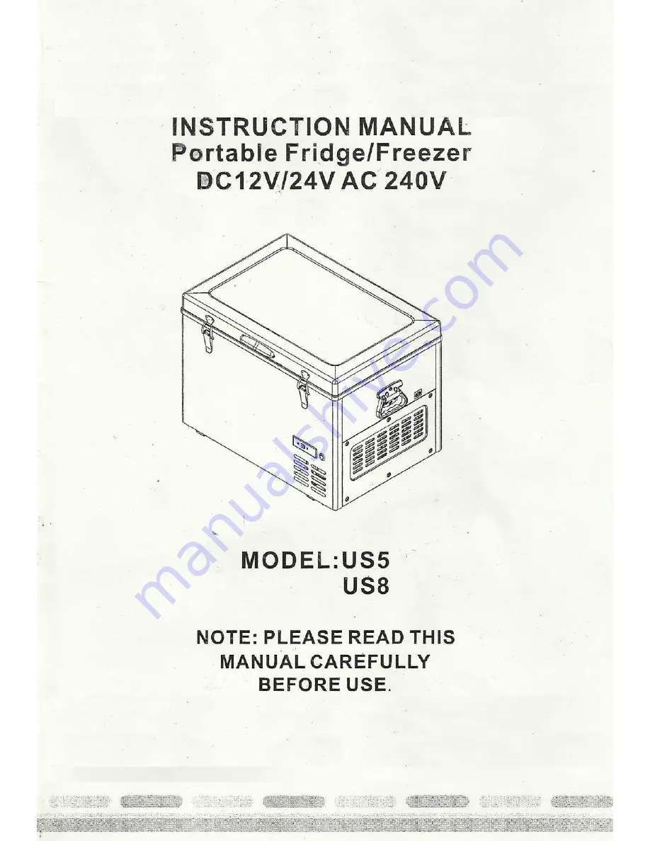 Infomon US5 Instruction Manual Download Page 1