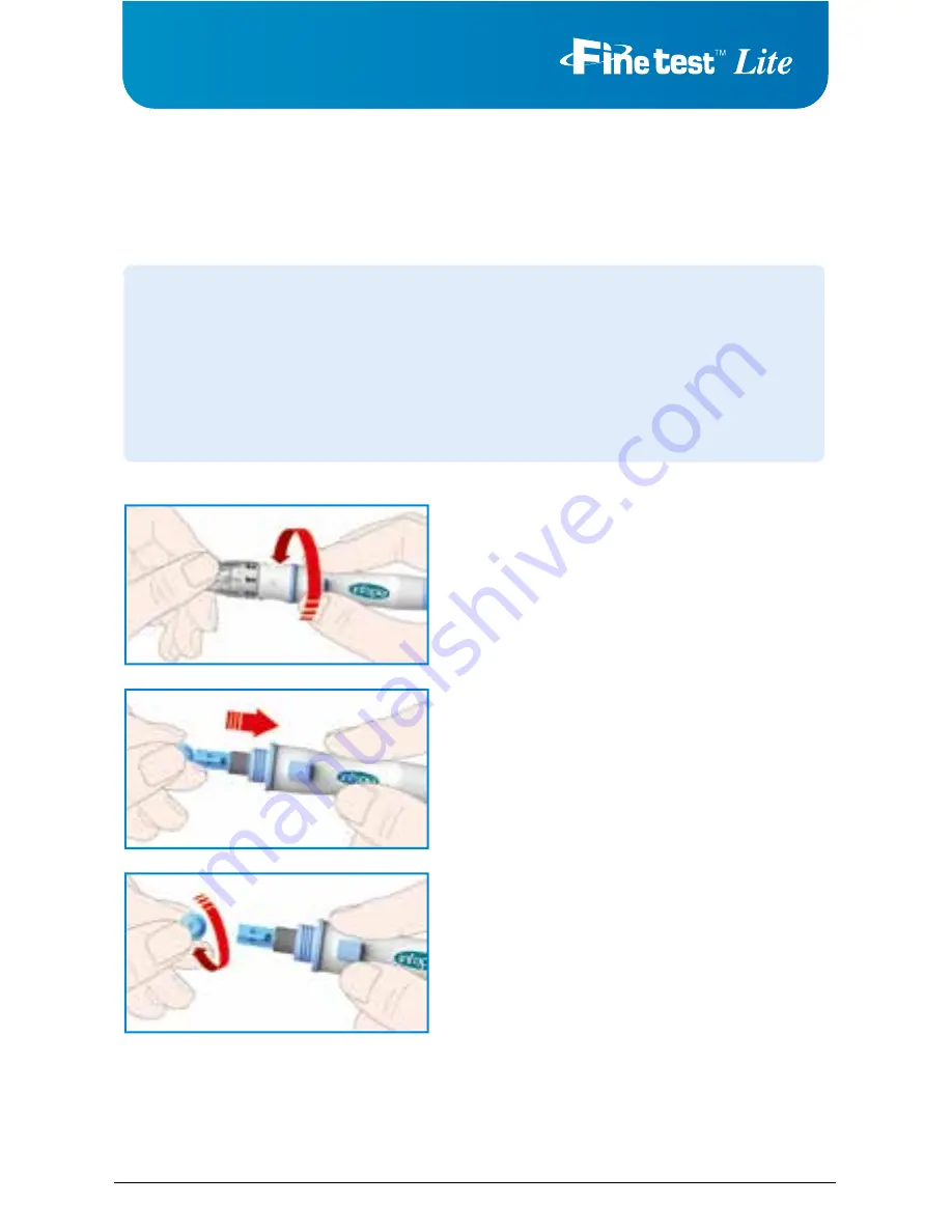 Infopia Finetest Lite Скачать руководство пользователя страница 23