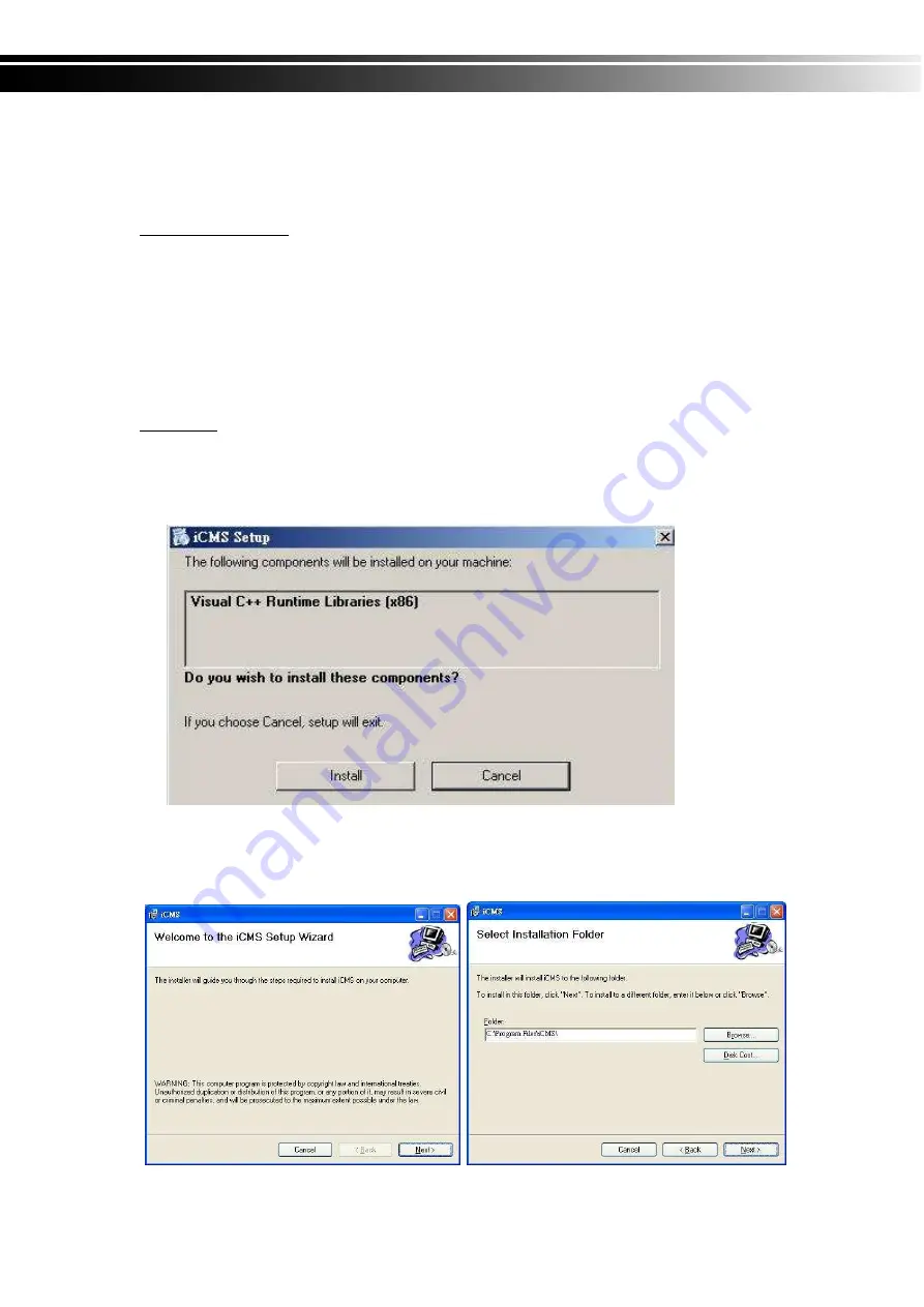 inforce 4ch h.264 dvr User Manual Download Page 56