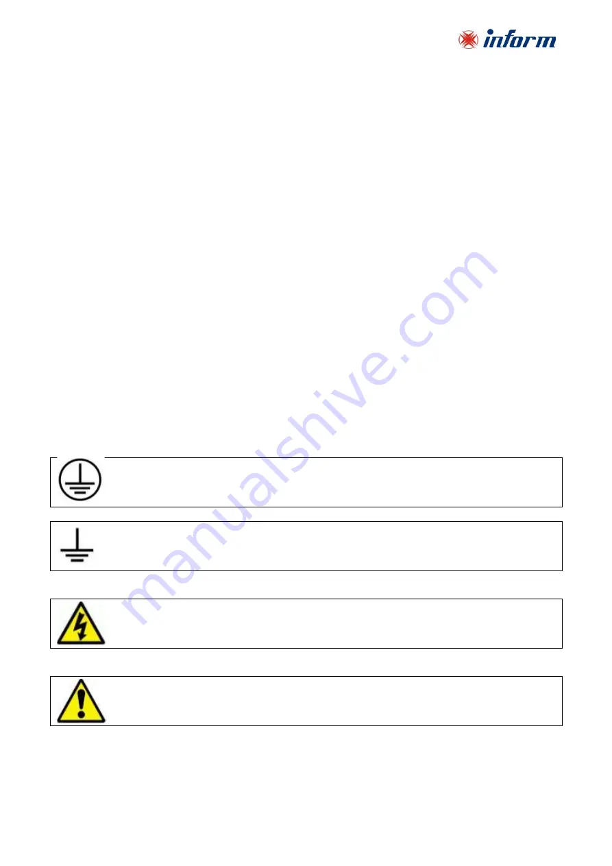 inform PYRAMID DSP PREMIUM Series Installation And Operating Manual Download Page 9