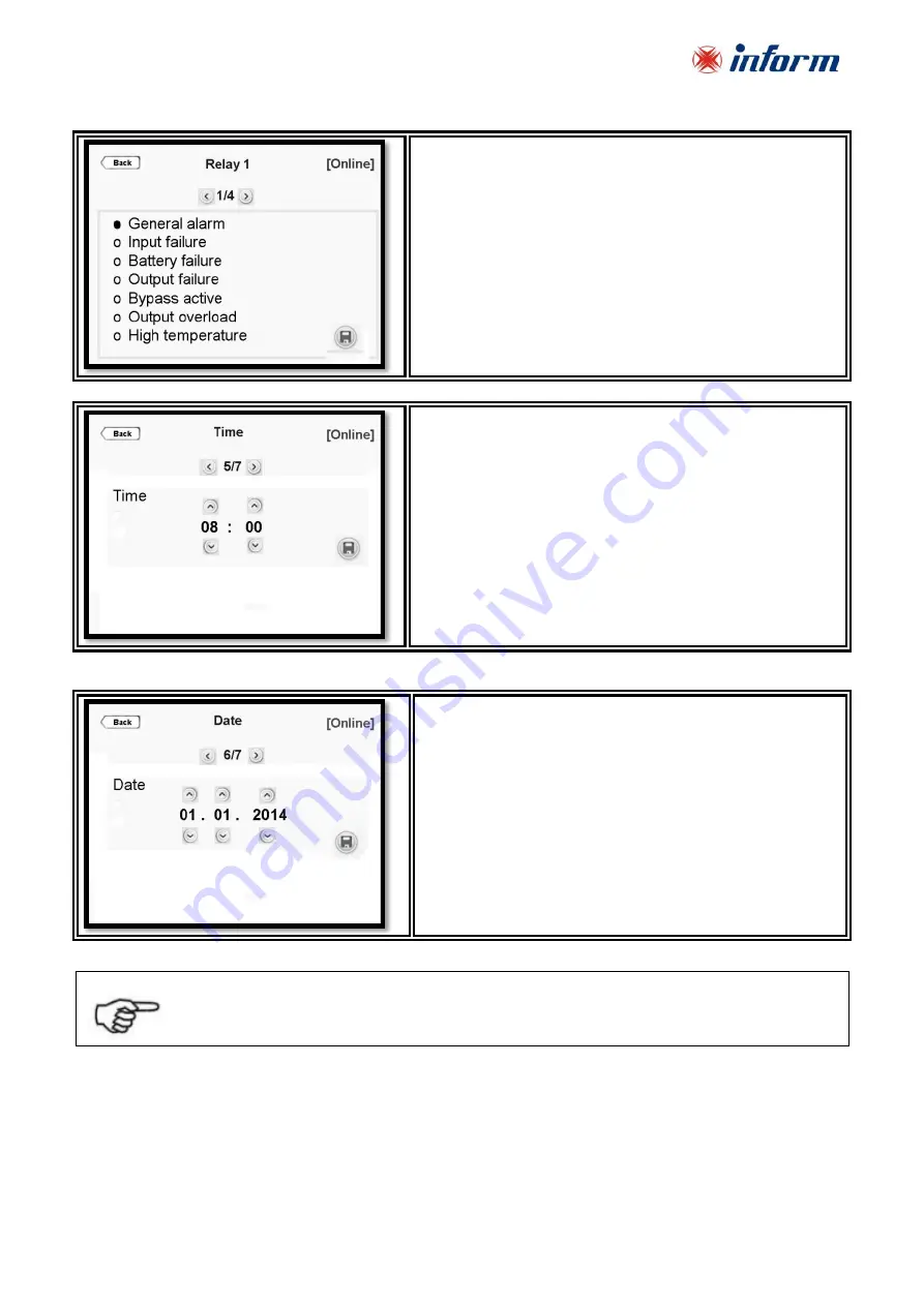 inform PYRAMID DSP PREMIUM Series Installation And Operating Manual Download Page 43