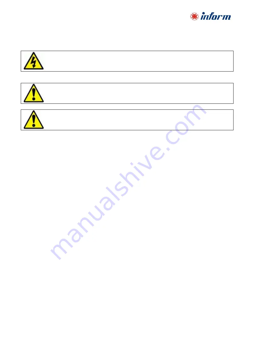 inform PYRAMID DSP PREMIUM Series Installation And Operating Manual Download Page 48