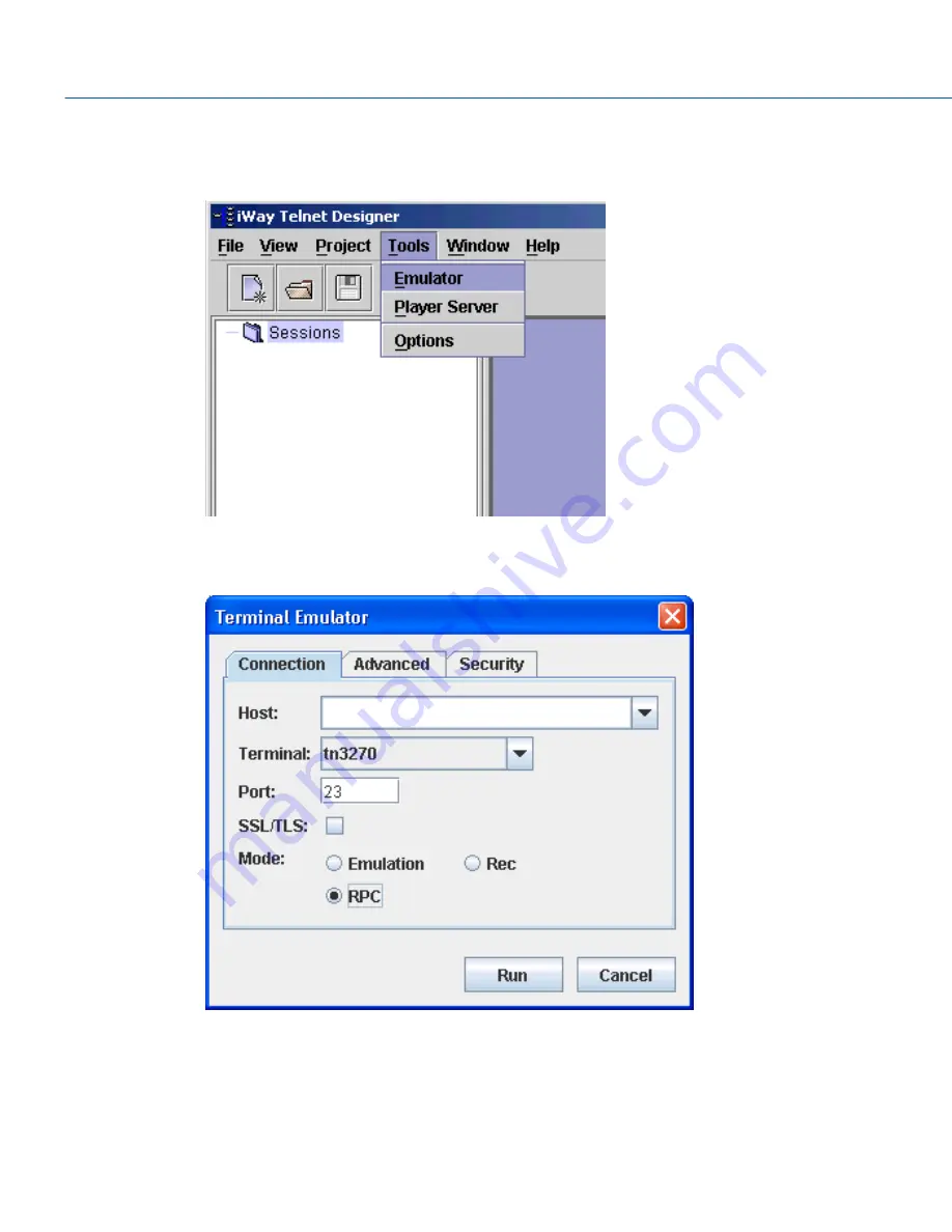 Information Builders iWay 3270 User Manual Download Page 36