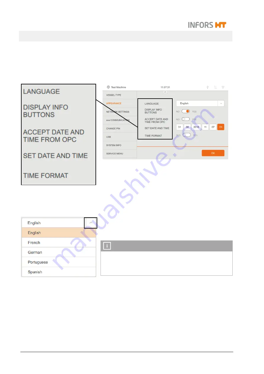 Infors HT Minifors 2 Operating Manual Download Page 128