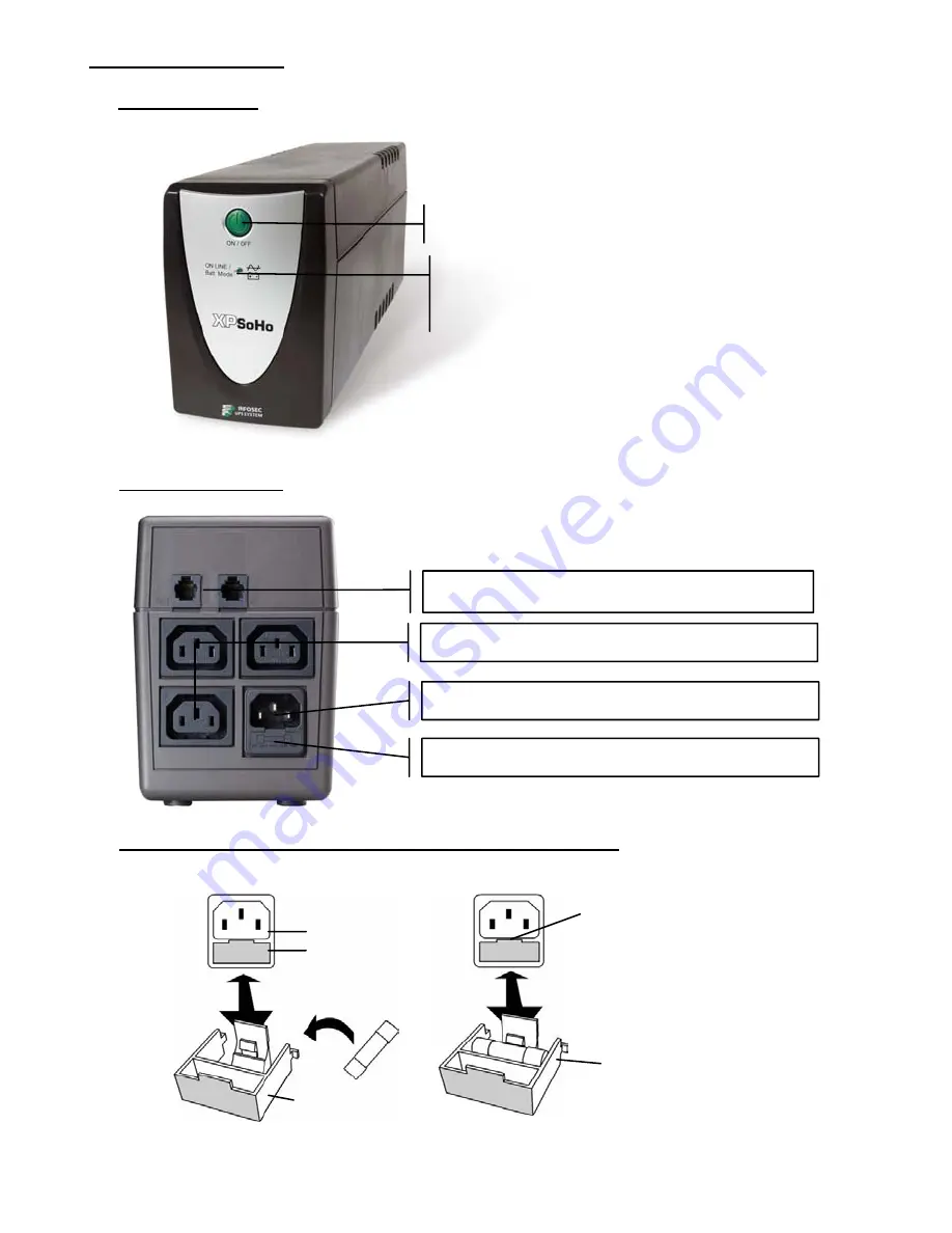 INFOSEC 1100 XP SOHO User Manual Download Page 18