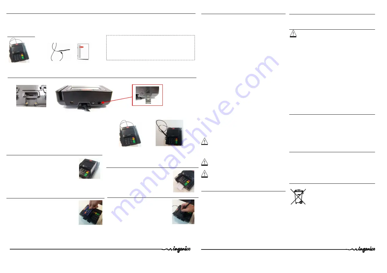 Ingenico ISC250-V4 Скачать руководство пользователя страница 2