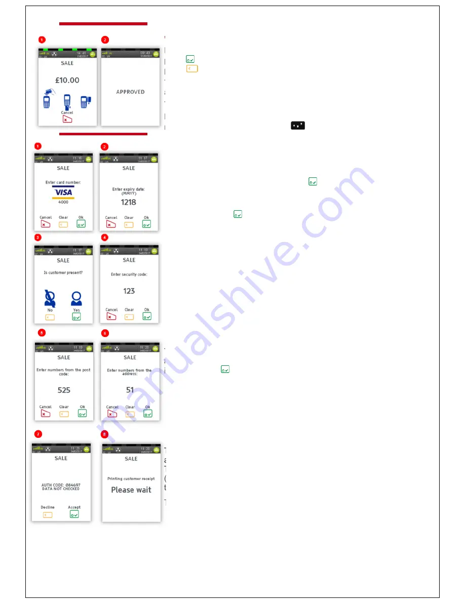 Ingenico Move3500 Quick Start Manual Download Page 3