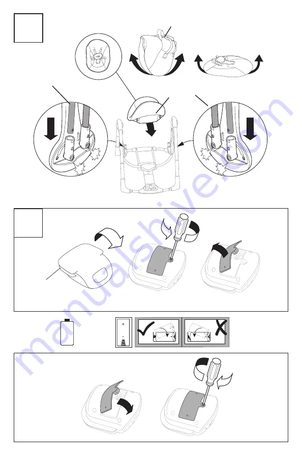 ingenuity ConvertMe Swing-2-Seat Nash Manual Download Page 20