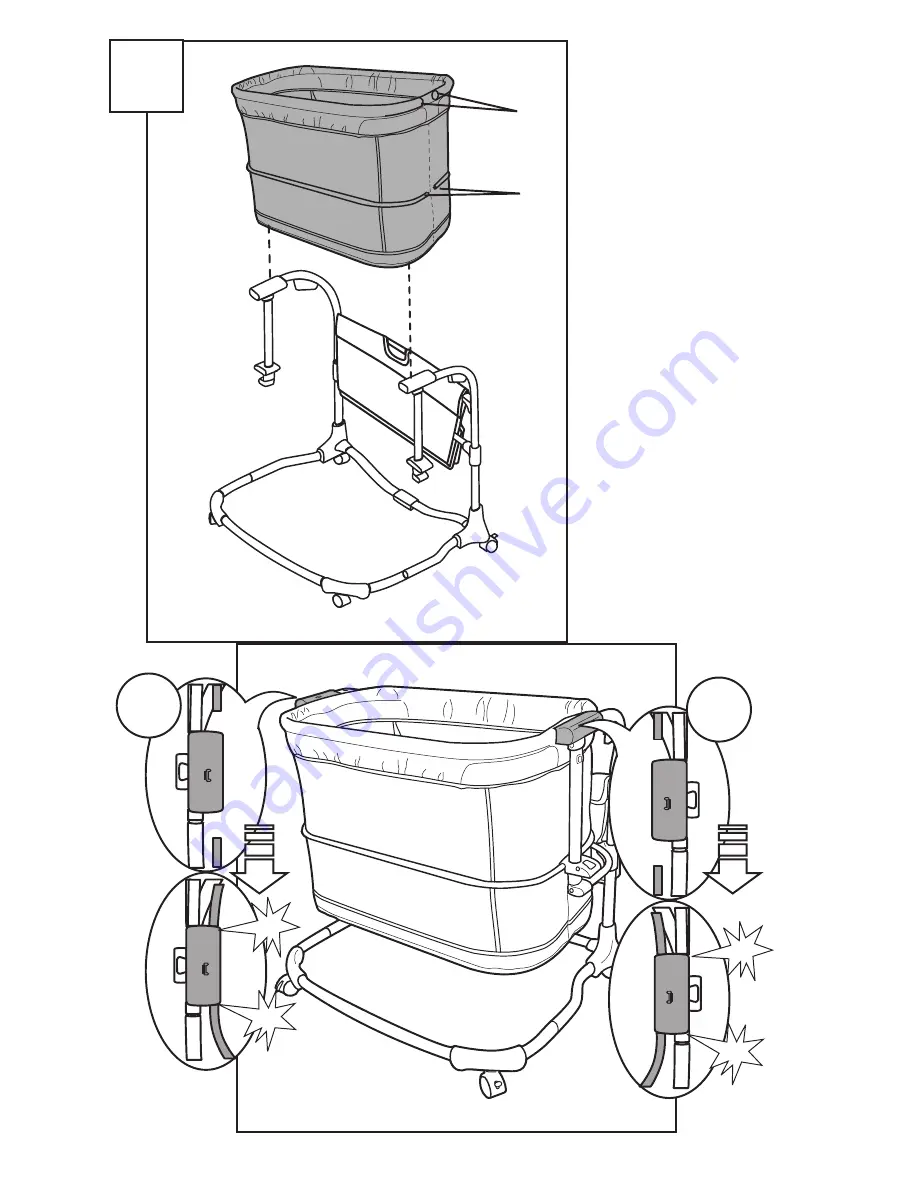 ingenuity Dream & Grow Bedside Bassinet Скачать руководство пользователя страница 17