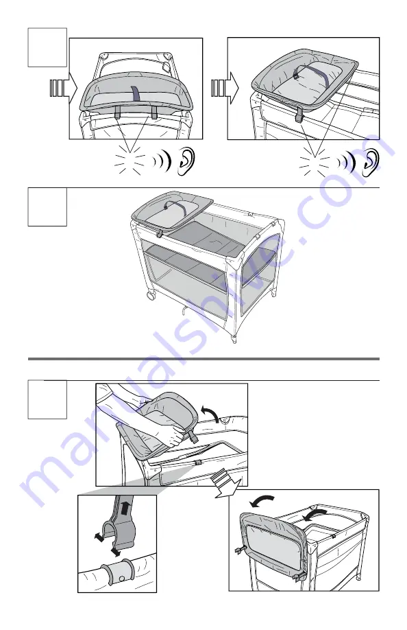 ingenuity Smart & Simple Travel Cot Скачать руководство пользователя страница 10