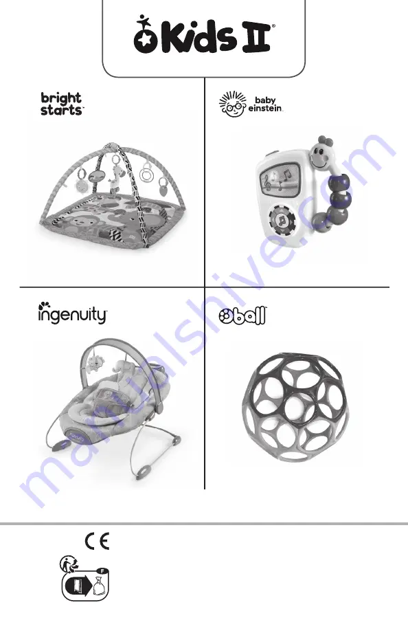 ingenuity SmartBounce Automatic Bouncer Raylan Manual Download Page 32