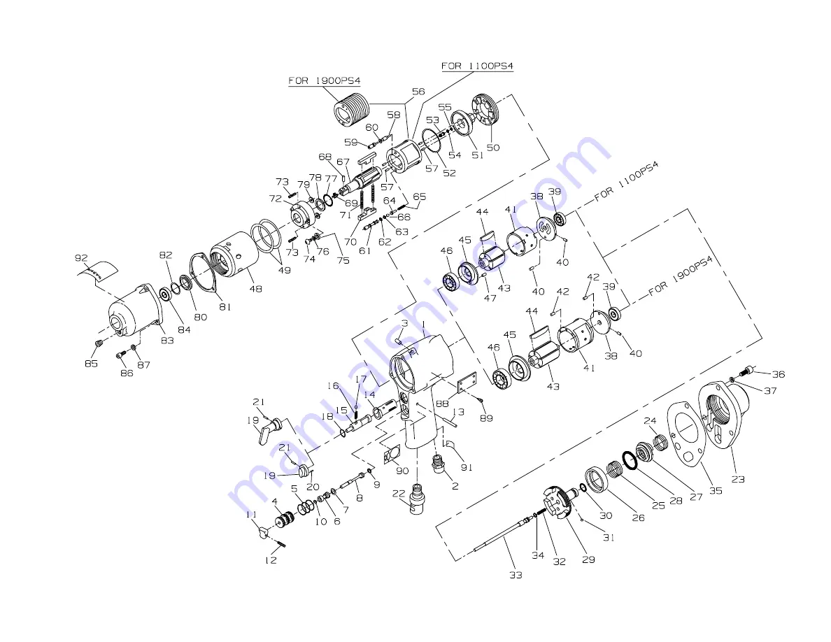 Ingersoll-Rand 1100PS4 Series Operation And Maintenance Manual Download Page 13