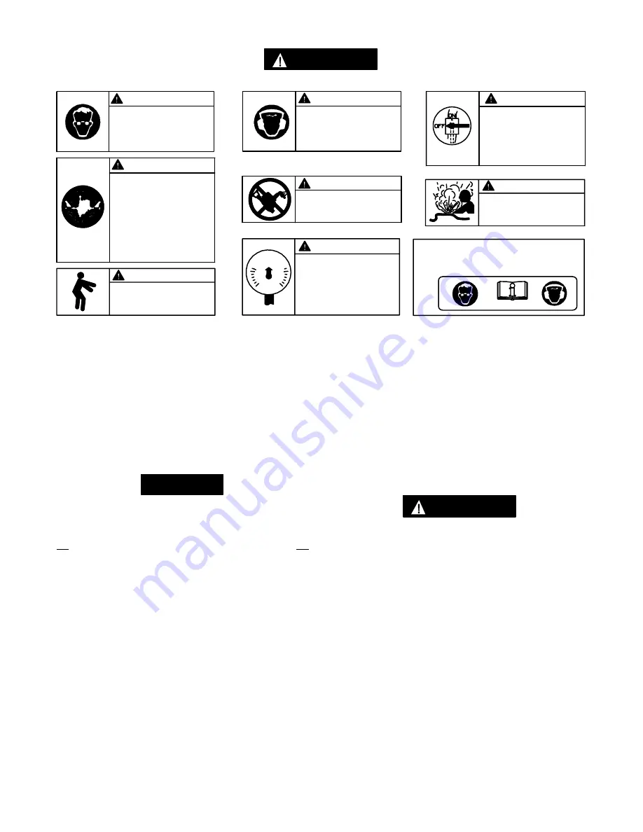 Ingersoll-Rand 551S0A-EU Instructions Manual Download Page 6