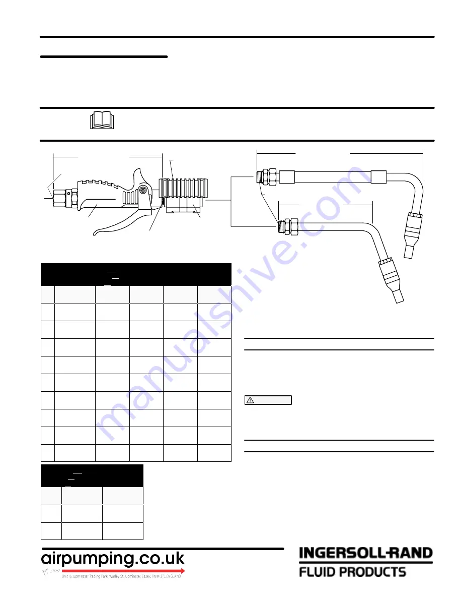 Ingersoll-Rand 635390 Series Operator'S Manual Download Page 1