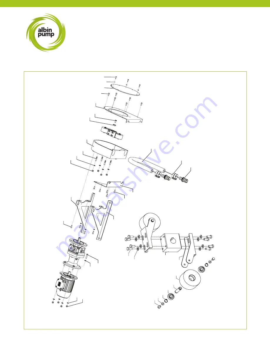 Ingersoll-Rand ALBIN PUMP ALP Instruction Manual Download Page 20