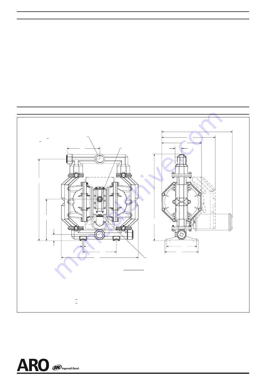 Ingersoll-Rand ARO PF20R B Series Скачать руководство пользователя страница 8