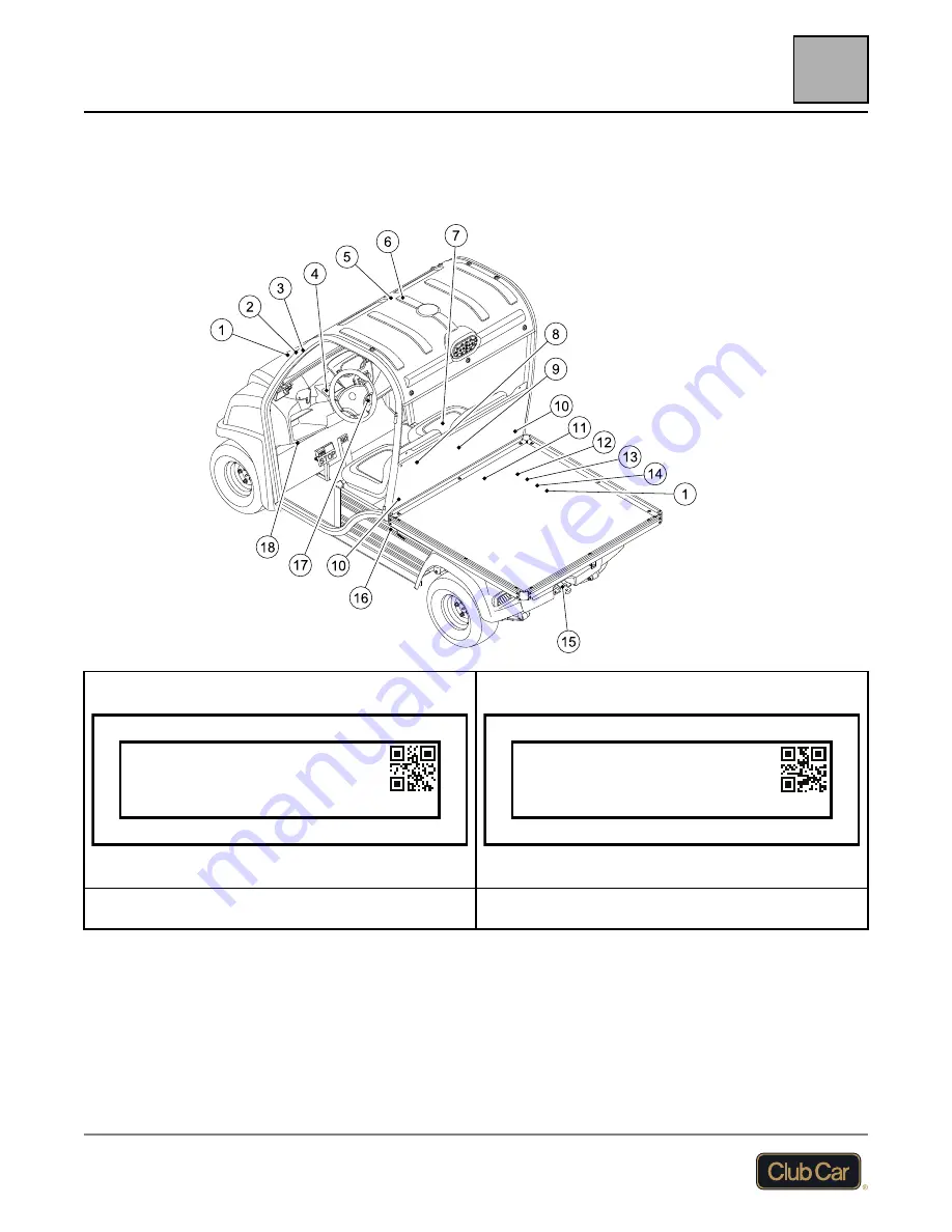 Ingersoll-Rand Club Car CARRYALL 710 LSV ELECTRIC Operator'S Manual Download Page 15