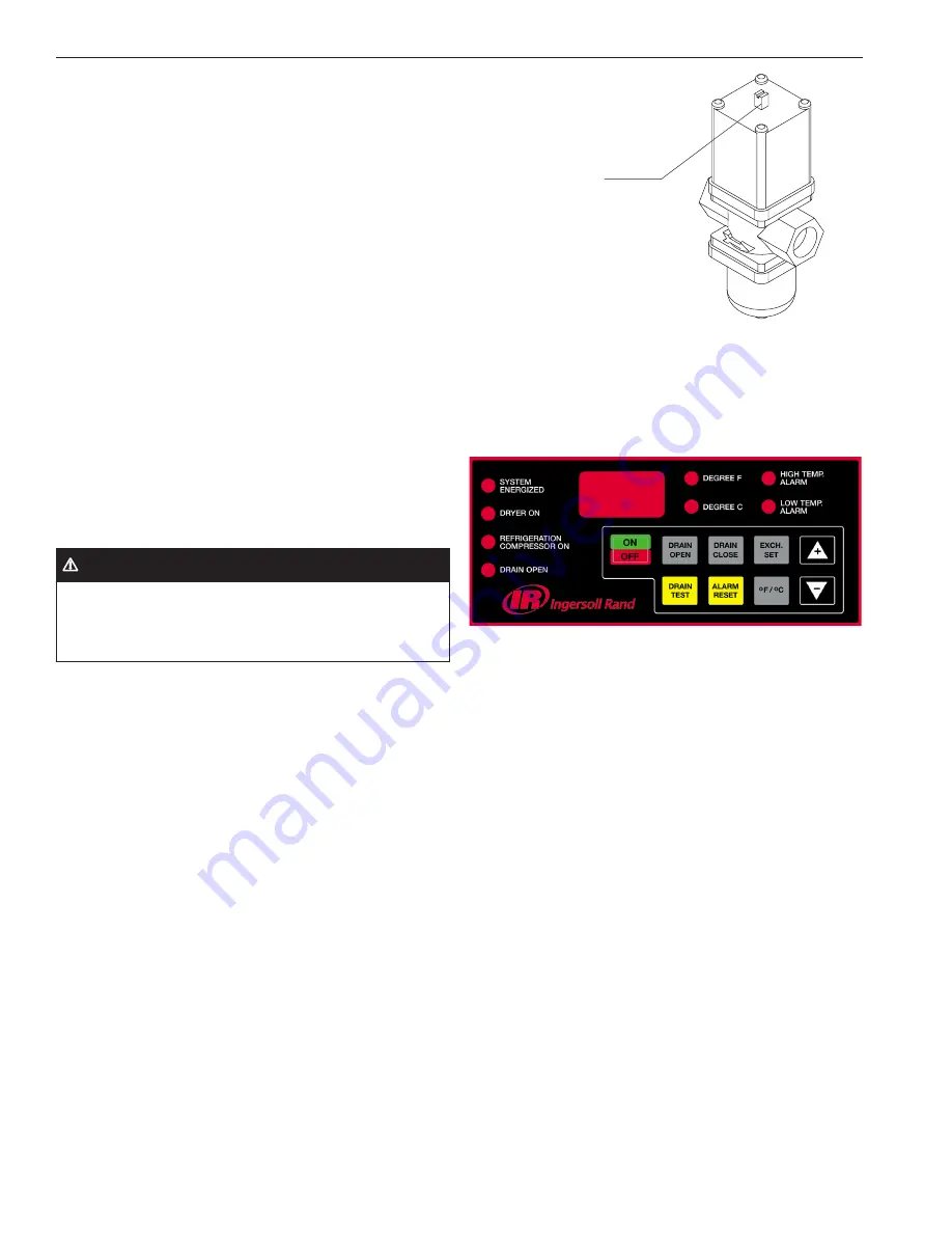 Ingersoll-Rand D1020IN Operator'S Manual Download Page 8