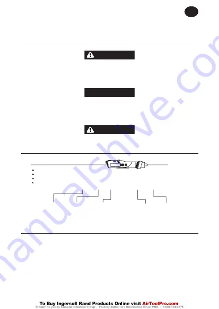 Ingersoll-Rand EL0109E Product Information Download Page 5