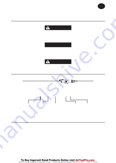 Ingersoll-Rand EL0109E Product Information Download Page 19