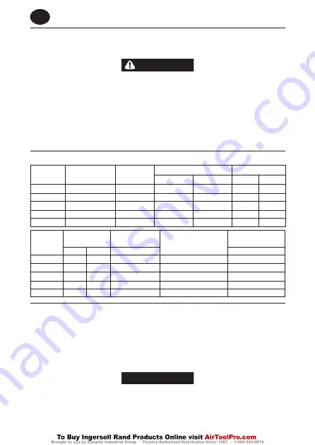 Ingersoll-Rand EL0109E Product Information Download Page 32