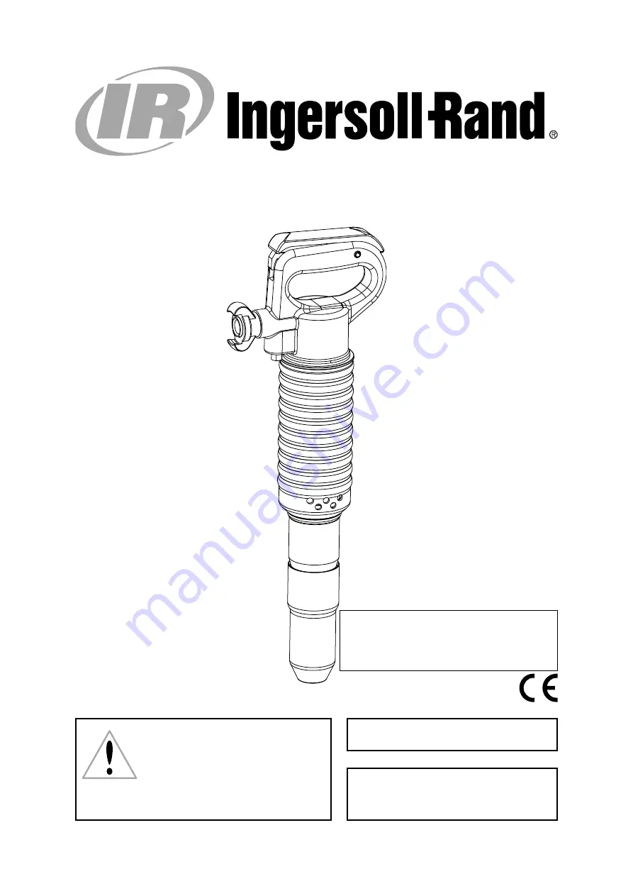 Ingersoll-Rand IR12PS Operation And Maintenance Download Page 1