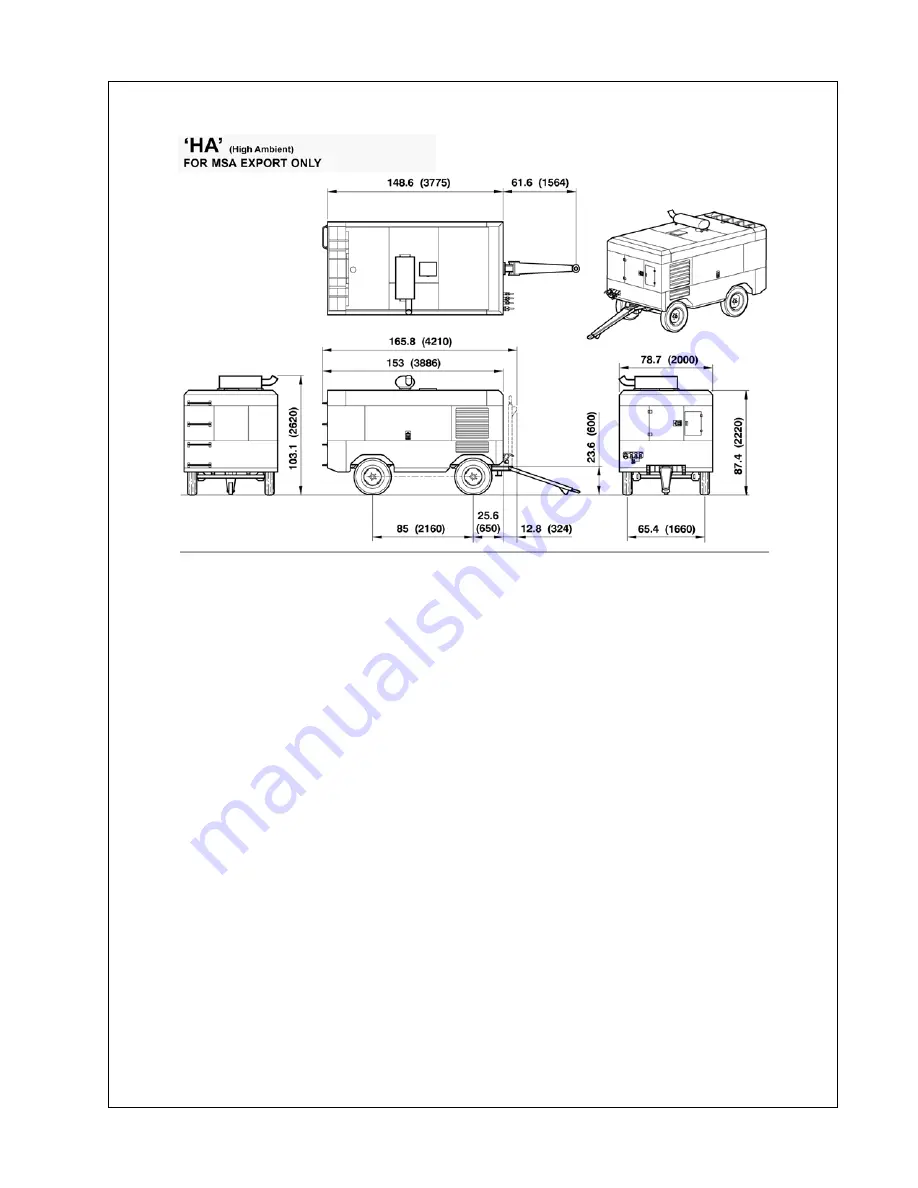 Ingersoll-Rand MHP825WCAT Operation & Maintenance Manual Download Page 35