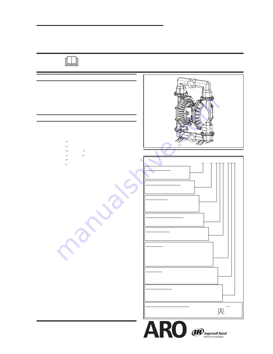 Ingersoll-Rand PE30X-XXX-XXX-C Operator'S Manual Download Page 1