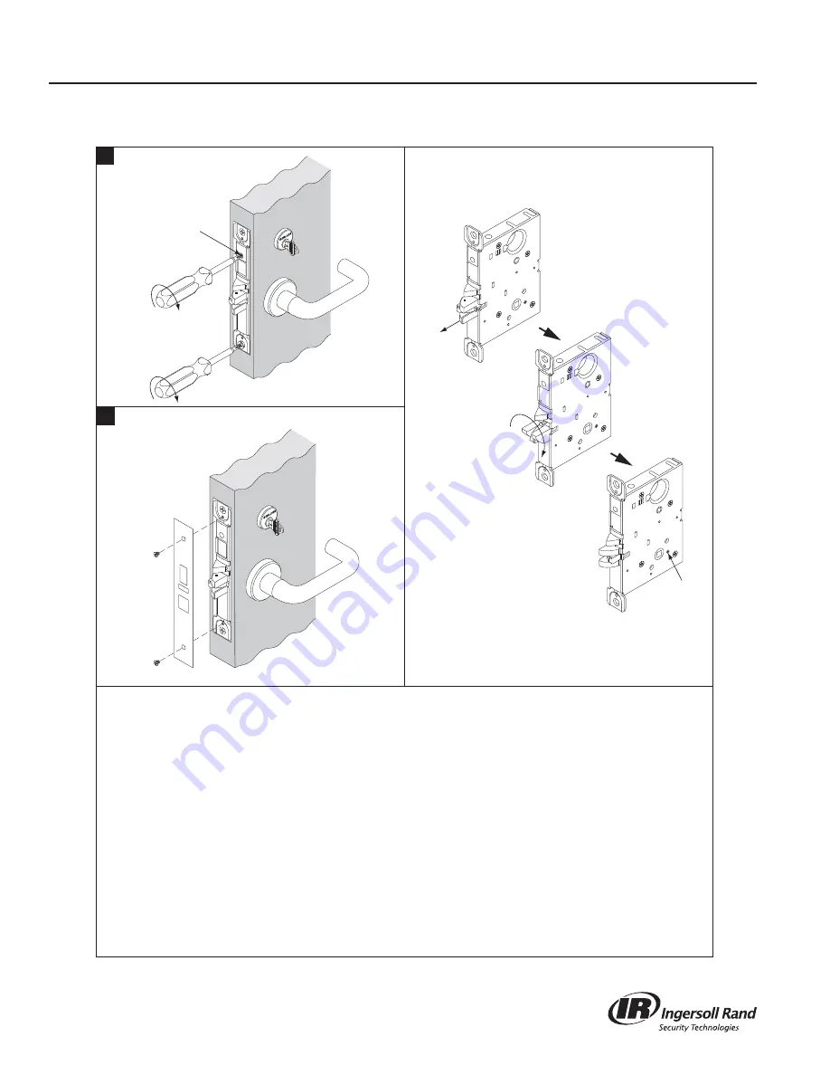 Ingersoll-Rand Schlage L Series Service Manual Download Page 128