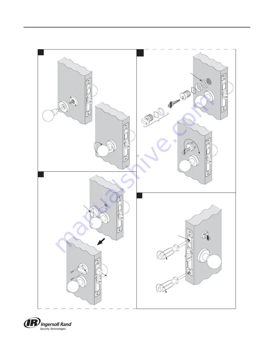 Ingersoll-Rand Schlage L Series Скачать руководство пользователя страница 135