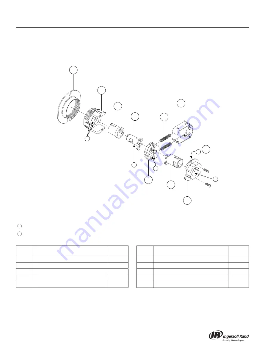 Ingersoll-Rand Schlage ND Series Скачать руководство пользователя страница 13