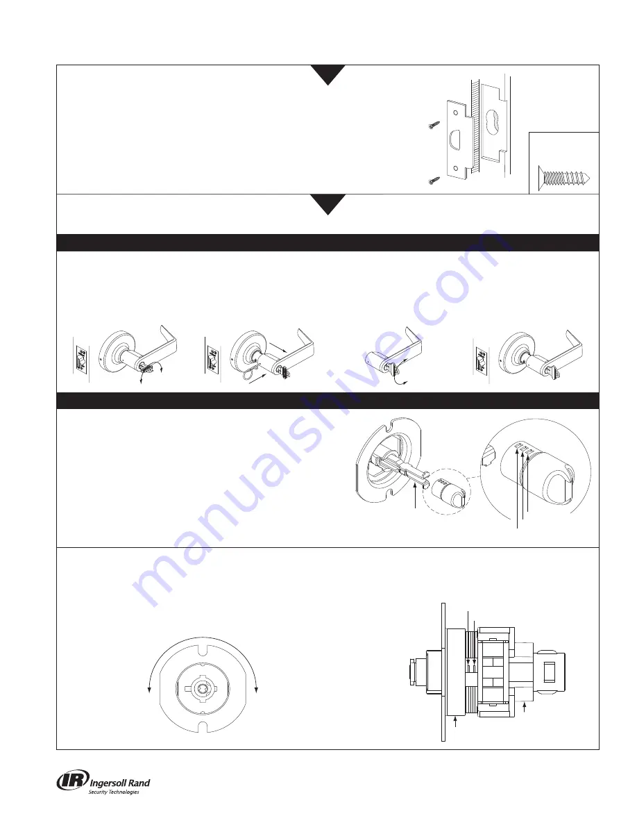 Ingersoll-Rand Schlage ND Series Скачать руководство пользователя страница 96