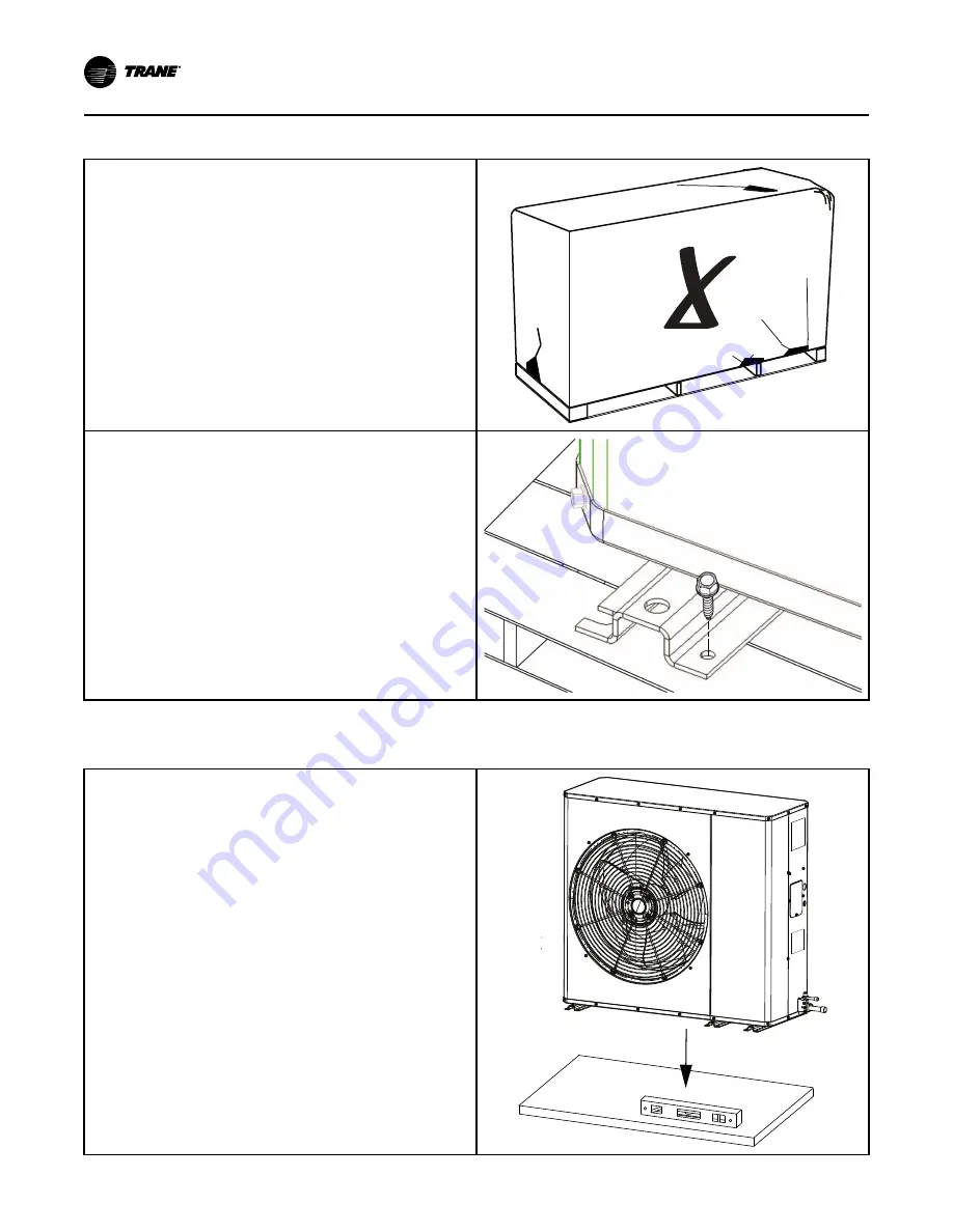 Ingersoll-Rand Trane 4TWL6018A1000A Installer'S Manual Download Page 8